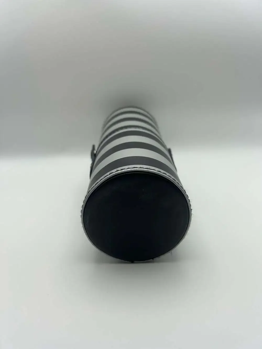 BH Cosmetics Black and White Striped Cylindrical Makeup Brush Holder